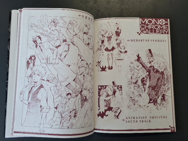 D. Gray man illustrations